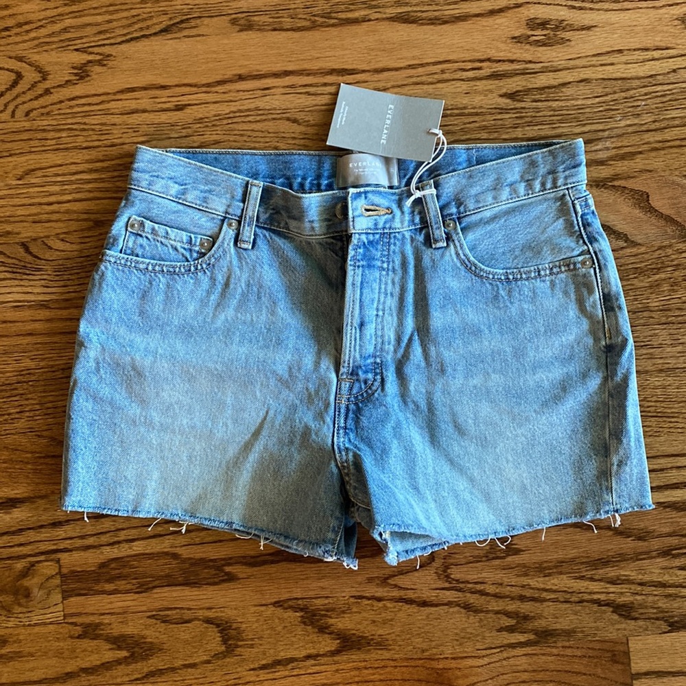Everlane The Relaxed 90's Denim Short- Organic Cotton